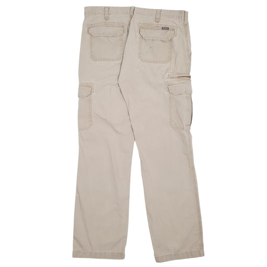 Mens Beige Eddie Bauer Trousers