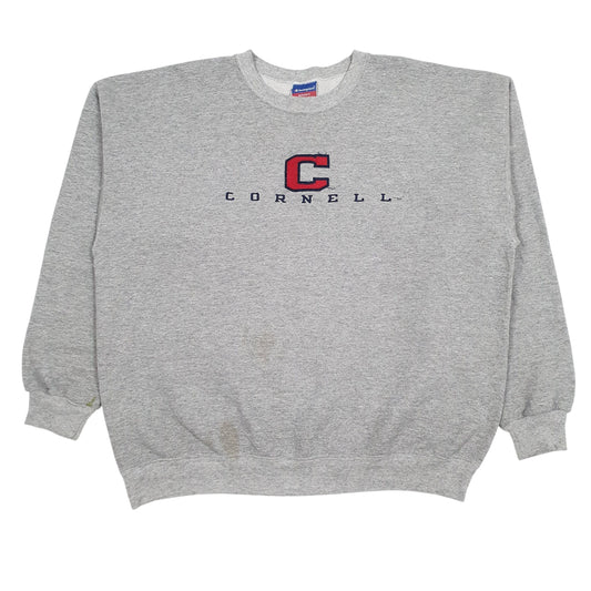 Mens Grey Champion Cornelly University Crewneck Jumper