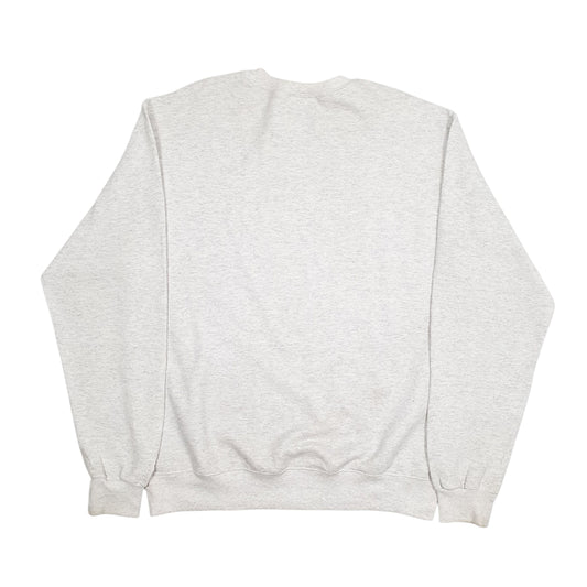 Mens Grey Champion Crewneck Jumper
