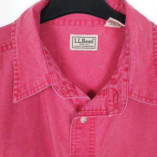 Mens Red L.L.Bean Shirt