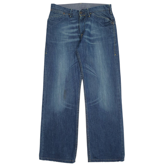 Mens Blue Levis Casual JeansW34 L32