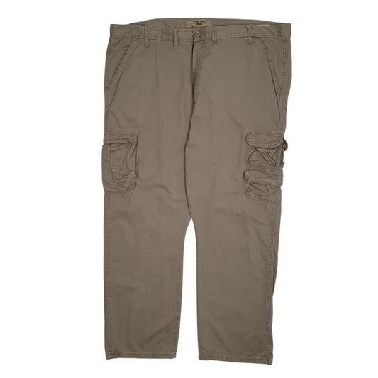 Mens Beige Wrangler Cargo Trousers