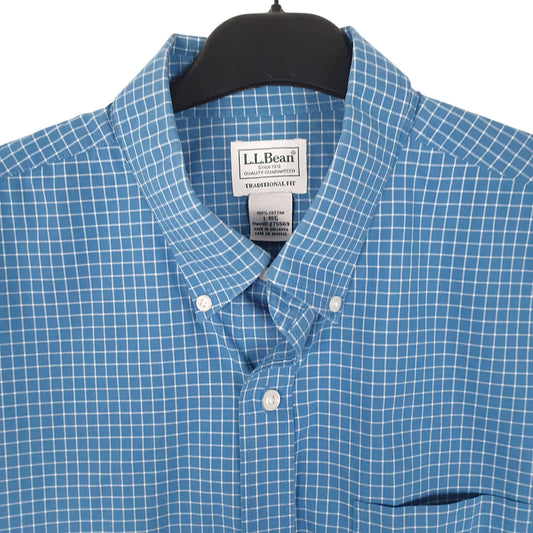 Mens Blue L.L.Bean Shirt