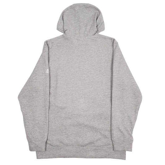 Mens Grey Adidas Hoodie Jumper