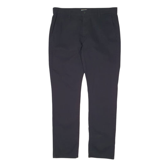 Mens Black Levis Signature Straight Leg Chino Trousers