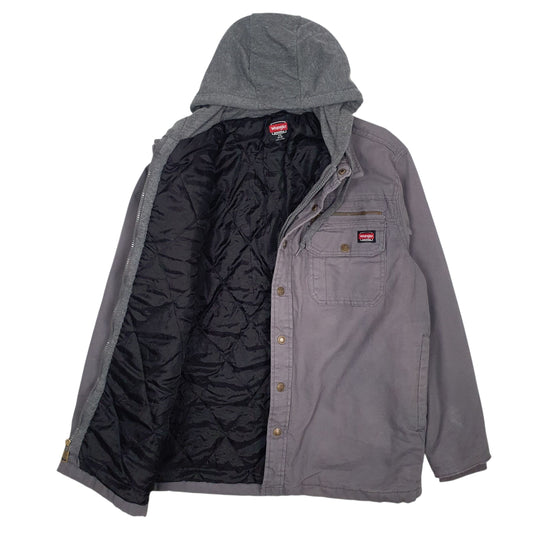 Mens Grey Wrangler Coat