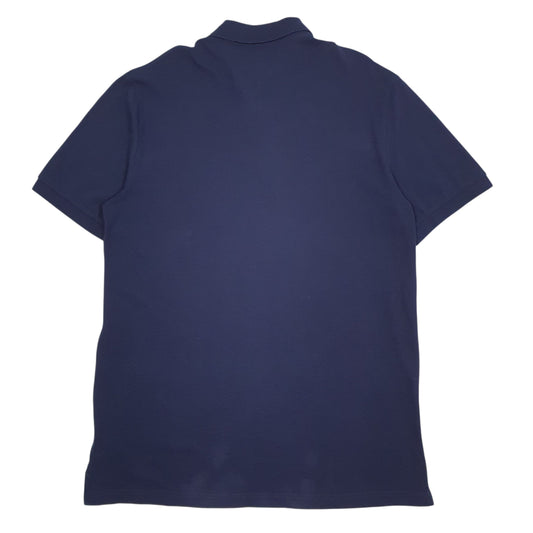 Mens Navy Tommy Hilfiger Crewneck Polo Shirt