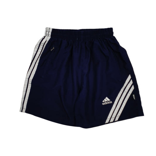 Womens Navy Adidas Vintage 00s Sport Shorts