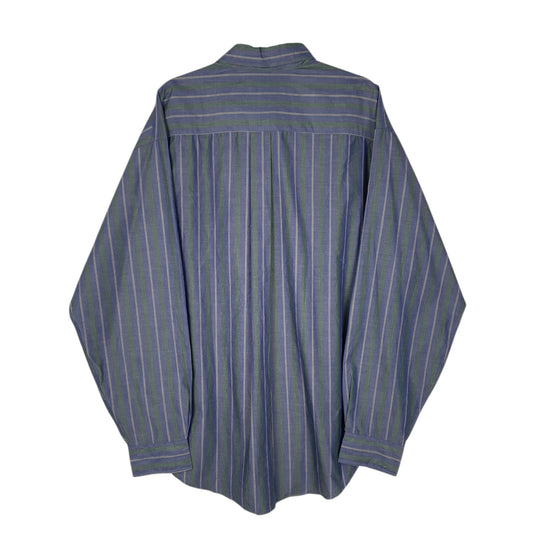 Mens Navy L.L.Bean Vintage 90s Shirt