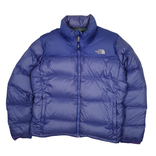 Womens Purple The North Face Nuptse Retro 1996 Coat