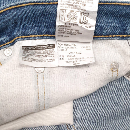 Mens Blue Levis Jeans