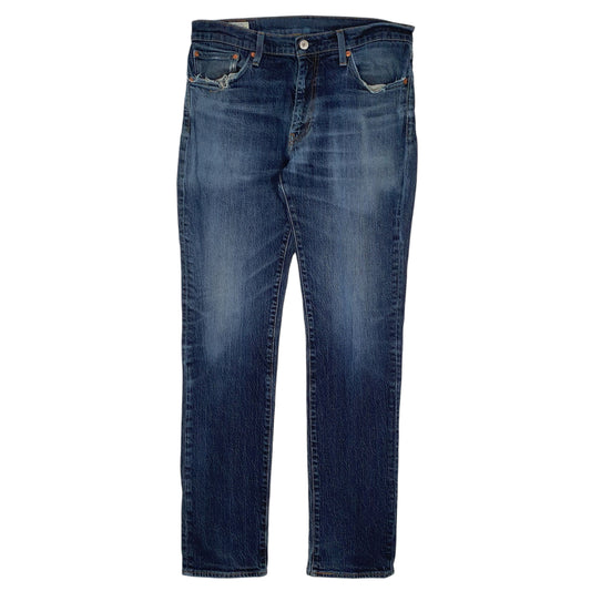 Mens Blue Levis Distressed 511 JeansW33 L34