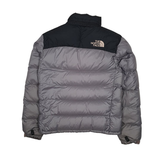 Mens Grey The North Face Nuptse Coat