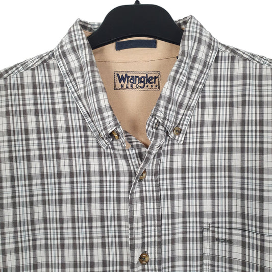 Mens Grey Wrangler Hero Shirt