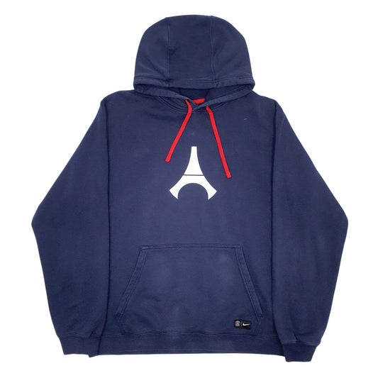 Mens Navy Nike Paris Saint-Germain Hoodie Jumper
