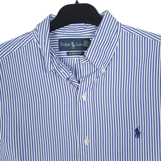 Mens Blue Ralph Lauren Shirt