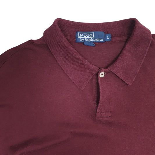 Mens Burgundy Polo Ralph Lauren Polo Shirt