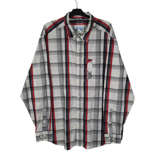 Mens Grey Columbia Sportswear Company Omni Wick Long Sleeve Shirt