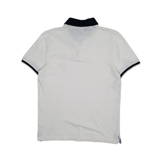 Mens White Tommy Hilfiger Polo Shirt