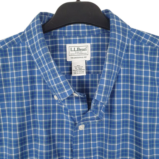 Mens Blue L.L.Bean Shirt
