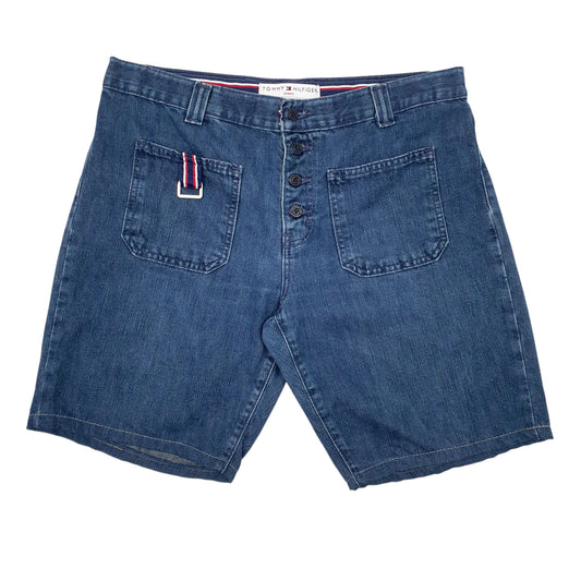 Womens Blue Tommy Hilfiger Denim Shorts