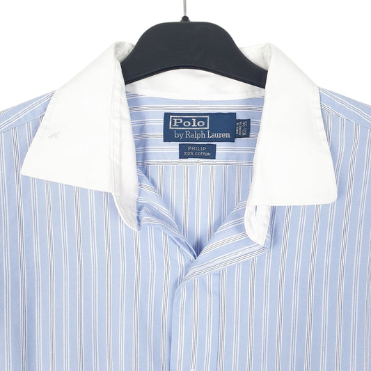 Mens Blue Polo Ralph Lauren Philip Shirt