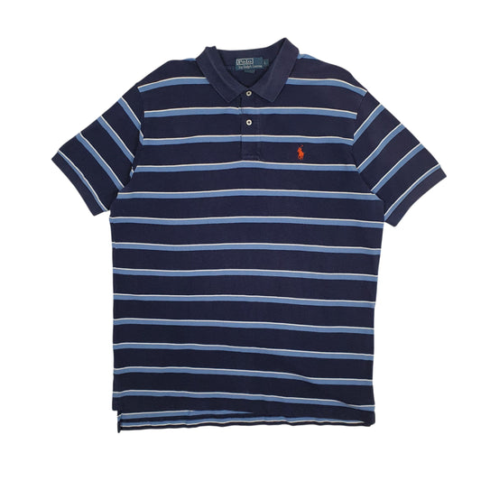 Mens Navy Polo Ralph Lauren Short Sleeve Polo Shirt