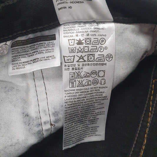 Mens Black Levis Jeans