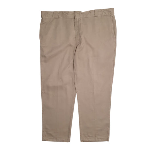 Mens Beige Dickies 874 Workwear Chino Trousers