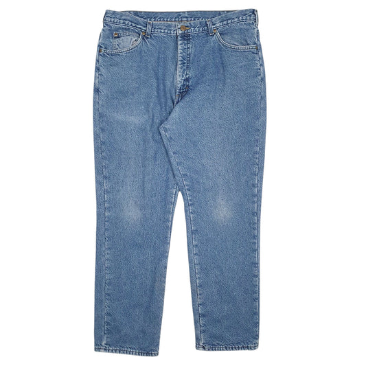 Mens Blue L.L.Bean Blanket Lined Made In USA 90s Classic JeansW38 L32