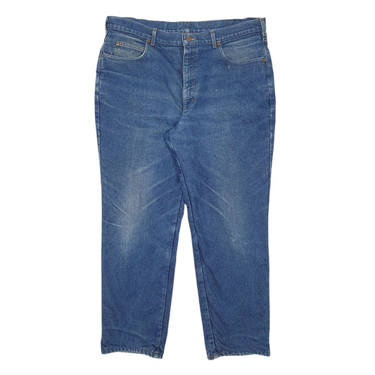 Mens Blue L.L.Bean Blanket Lined Made In USA 90s Casual JeansW40 L30