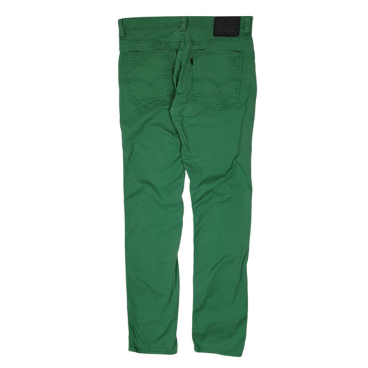 Mens Green Levis 511 Trousers