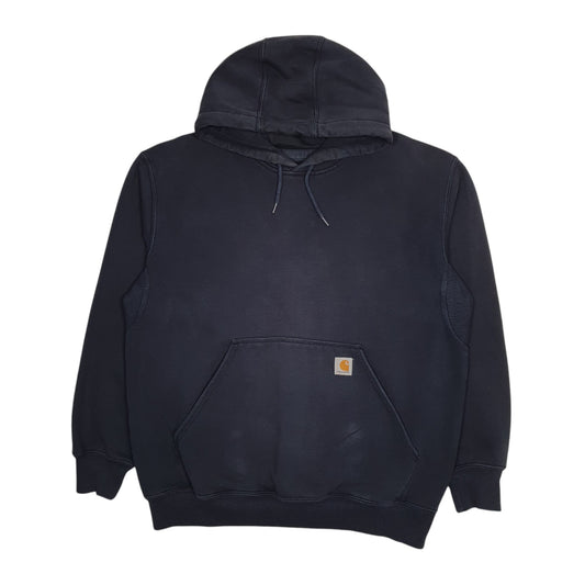 Mens Navy Carhartt Hoodie Jumper