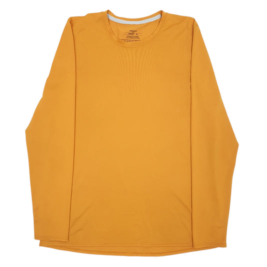 Womens Orange Patagonia Capilene Long Sleeve T Shirt