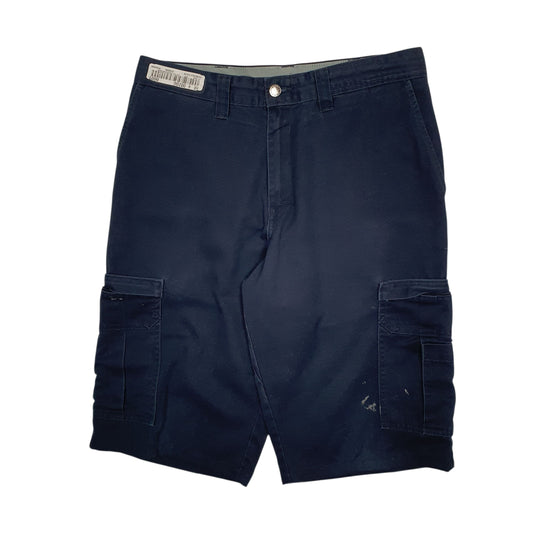 Mens Navy Dickies Cargo Shorts