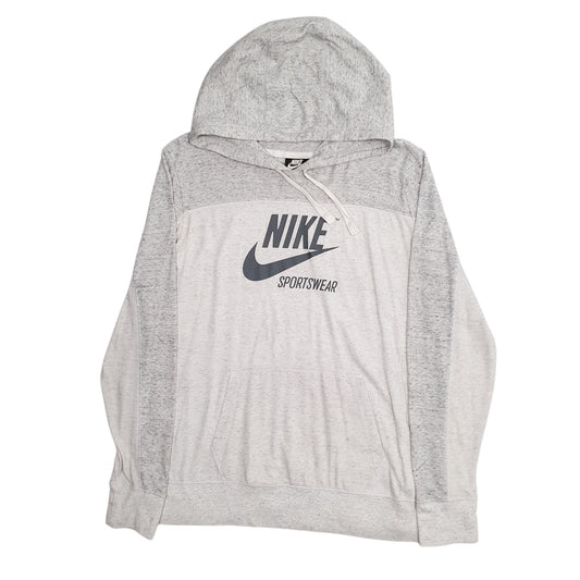 Mens Grey Nike Lightweight Hoodie Jumper