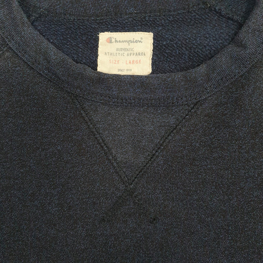 Mens Navy Champion Crewneck Jumper