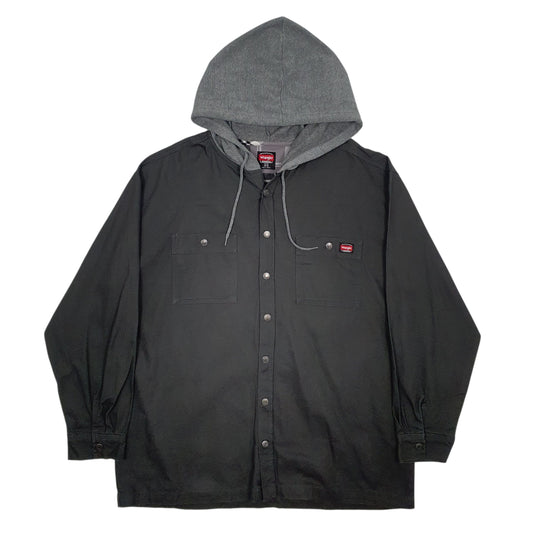 Mens Grey Wrangler Workwear Coat