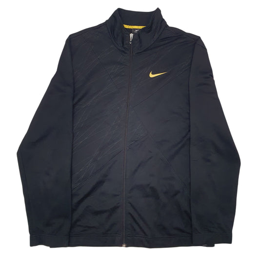 Mens Black Nike Dri-Fit Full Zip Jumper