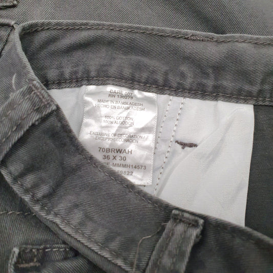 Mens Grey Wrangler Trousers