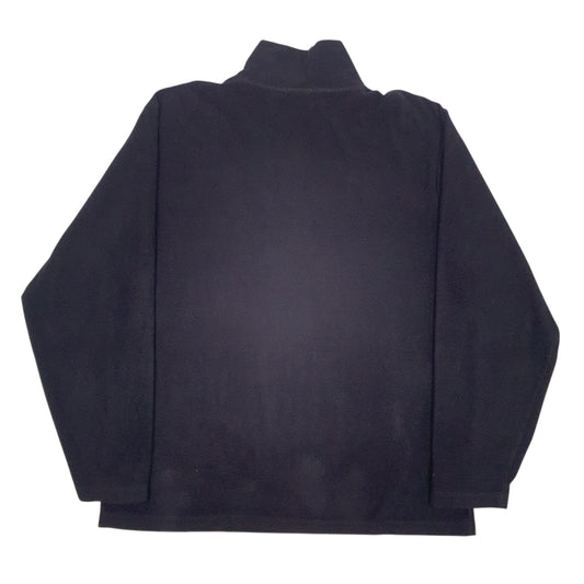 Mens Black Nautica Quarter Zip Jumper