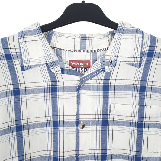 Mens White Wrangler Shirt