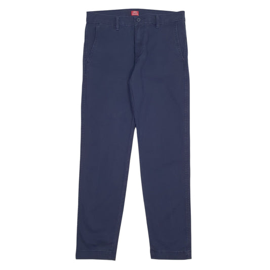 Mens Navy Levis Chino Trousers