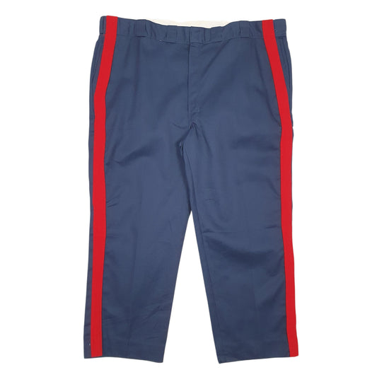 Mens Navy Dickies Workwear Chino Trousers