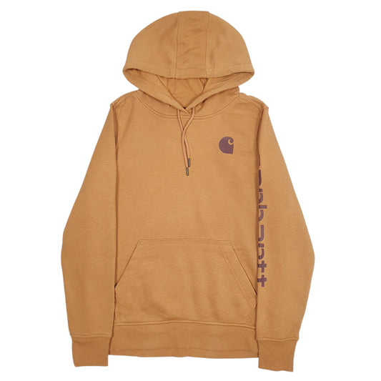 Womens Orange Carhartt Hoodie Jumper