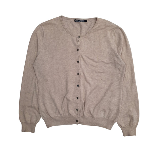 Womens Beige Woolovers Cardigan Jumper