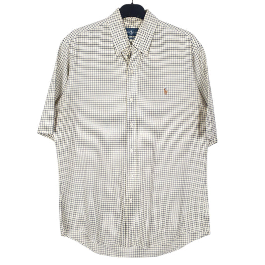 Mens Yellow Ralph Lauren Short Sleeve Shirt