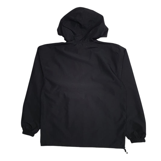 Mens Black Champion Quarter Zip Hoodie Coat