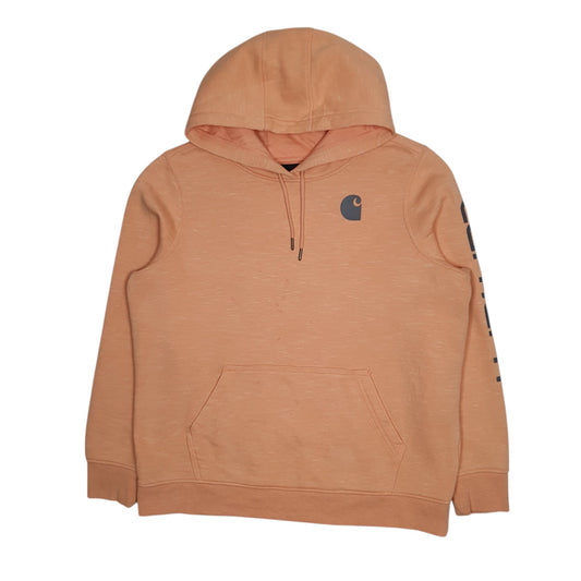 Womens Orange Carhartt Hoodie Jumper