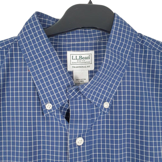 Mens Blue L.L.Bean Shirt